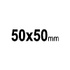 PIN ROUND 50 - spilla rotonda, 50x50mm | GL050101E