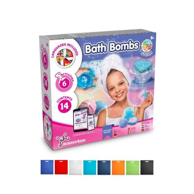 BATH BOMBS KIT IV - Giocattolo educativo fornito con un sacchetto regalo in tessuto non tessuto (80 g/m²)