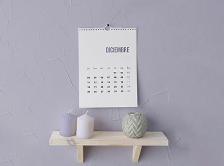 calendrier mural personnalise