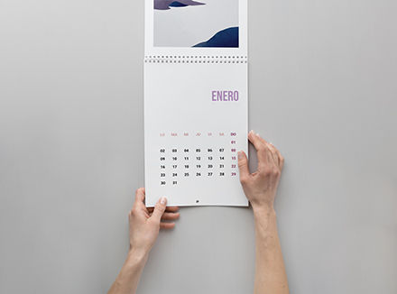 calendrier mural personnalise