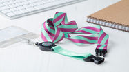 Lanyard con porta pass telescopico personalizzati